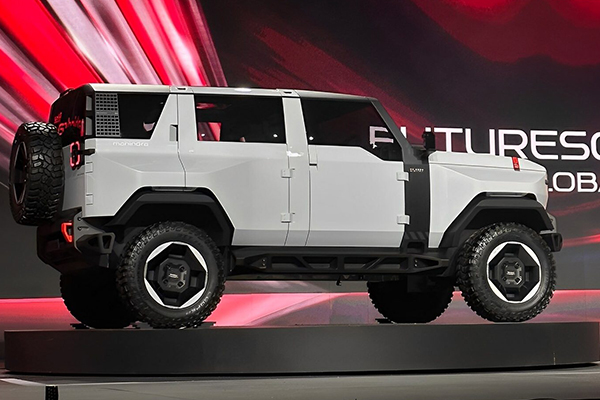 The Electric Version of the Thar SUV, the Mahindra Thar.e Vision