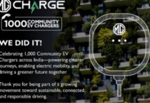 JSW MG Motor Crosses 1,000 EV Chargers Nationwide JSW MG EV Chargers