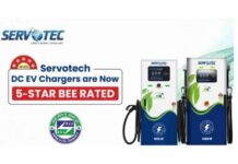 Servotech Earns BEE 5-Star Rating for Advanced DC Chargers Servotech EV Chargers