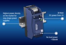 Ultra-slim 2U DIN rail AC/DC now available in 30W 30W DIN Rail ACDC