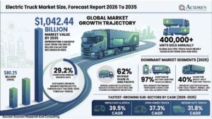 Electric Truck Market to Reach USD 1,042.44 Billion by 2035