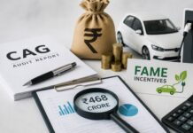 CAG Flags ₹468 Crore FAME EV Incentive Irregularities in India FAME EV Scam