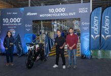 Oben Electric Rolls Out Its 10,000th Electric Motorcycle Oben Electric Motorcycles
