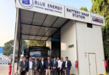 Blue Energy Motors Opens Bhiwandi’s First Electric Truck Battery-Swap Station Blue Energy Motors
